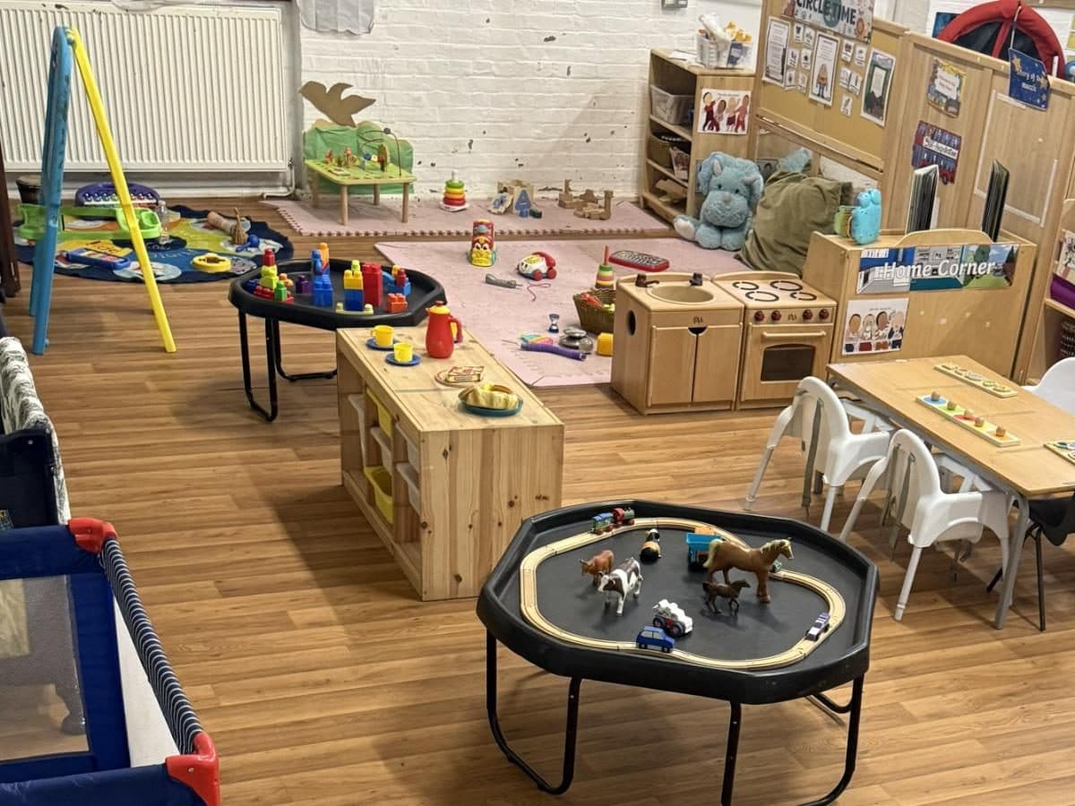 destiny haven nursery bright organized play space with toys